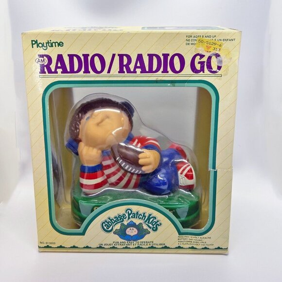Cabbage Patch Kids AM Radio 1985 New in Box - Picture 1 of 10
